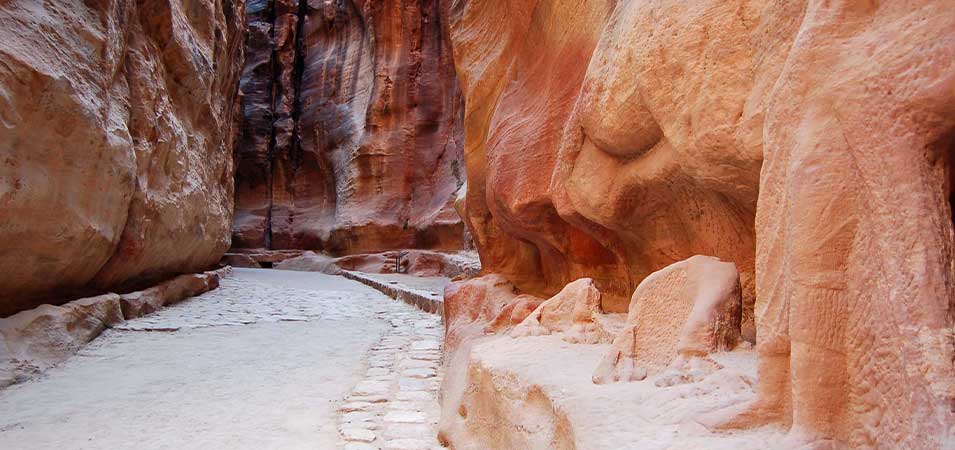 The Siq of Petra
