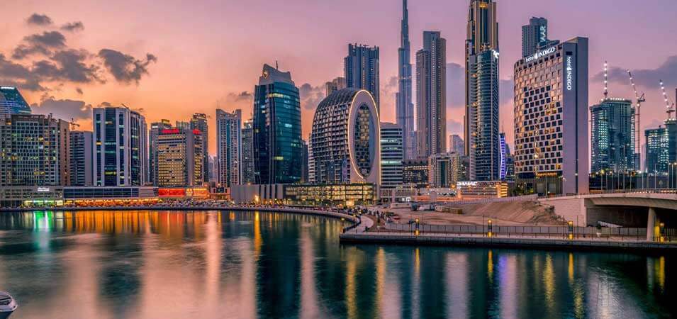 Skyline in Dubai