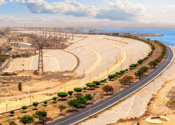 The High Dam in Aswan