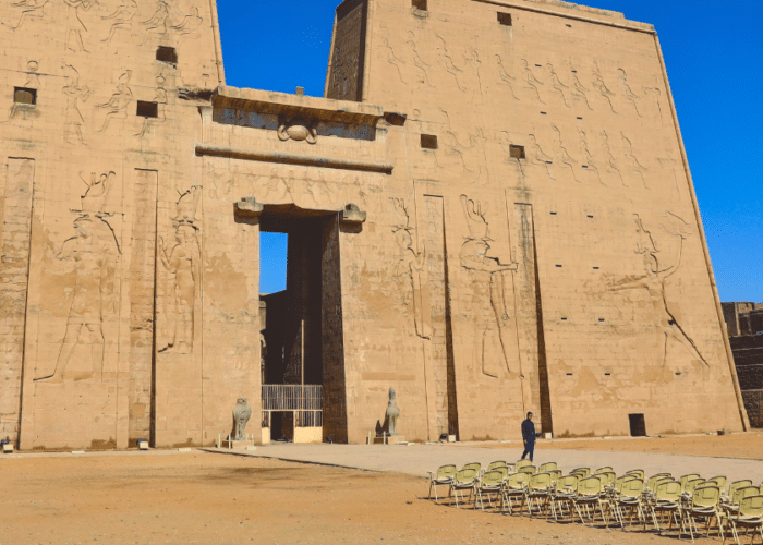 The Temple of Edfu in Luxor, Egypt